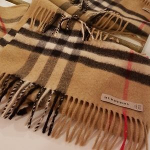 Burberry cashmere scarf